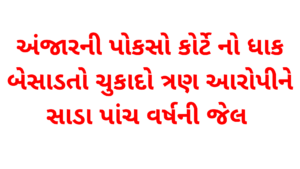અંજારની-પોકસો-કોર્ટે-નો-ધાક-બેસાડતો-ચુકાદો-ત્રણ-આરોપીને-સાડા-પાંચ-વર્ષની-જેલ