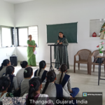 શ્રી મ્યુનિસિપલ હાઈસ્કૂલ થાનગઢની દીકરીઓ માટે Menstrual Hygiene કાર્યક્રમ યોજાયો