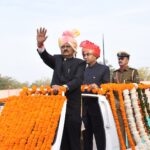 ભુજ ખાતે રાજ્યમંત્રીશ્રી કાંતિલાલ અમૃતિયાના હસ્તે આન-બાન-શાન સાથે તિરંગો લહેરાવાયો