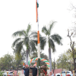 ભુજ ખાતે રાજ્યમંત્રીશ્રી કાંતિલાલ અમૃતિયાના હસ્તે આન-બાન-શાન સાથે તિરંગો લહેરાવાયો
