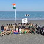 શેખરણ પીર ટાપુ પર ૭૭મા પ્રજાસત્તાક દિન નિમિતે ભવ્ય ધ્વજવંદન