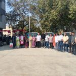 ભુજ નગરપાલિકા દ્વારા શહેરની સુખાકારીમાં વધારો કરવા પાણી પુરવઠામાં ૦૫ કોમ્પેક્ટ મલ્ટીયુઝ વેહિકલ અને બે ટ્રેક્ટરનું લોકાર્પણ કરવામાં આવ્યું.