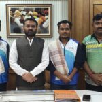 આંતર રાષ્ટ્રીય ક્રિકેટ ટુર્નામેન્ટ માં કચ્છના 3 દિવ્યાંગ ખેલાડીઓ ની પસંદગી  સાંસદશ્રી વિનોદ ચાવડા