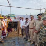 નારાયણ સરોવર ખાતે મરીન ટાસ્ક ફોર્સના  આવાસોનું નાણા અને પોલીસ હાઉસિંગ, સરહદી સુરક્ષા રાજ્યમંત્રીશ્રી કમલેશભાઈ પટેલ દ્વારા ખાતમૂહુર્ત કરાયું 