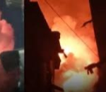 અમદાવાદના કાલુપુર વિસ્તારના રેવડી બજાર માર્કેટમાં ભીષણ આગ ભભૂકી ઉઠતાં ધોડદામ