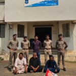 મોટા દિનારા સીમ વિસ્તાર માથી ૭૦ કિલો જેટલું ગૌવંશનુ માંસ પકડી પાડતી ખાવડા પોલીસ