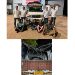 એલ્યુમીનીયમના કેબલની ચોરીનો ભેદ ઉકેલી વણશોધાયેલ ગુનો શોધી મુદ્દામાલ સાથે પાંચ આરોપીઓને પકડી પાડતી LCB પશ્ચિમ કચ્છ ભુજ