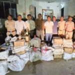 સુખપર ગામમાંથી કુલ કિં.રૂ.૬.૧૫ લાખનો  ભારતીય બનાવટના વિદેશી દારૂનો જથ્થો પકડી પાડતી માનકુવા પોલીસ