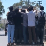 આમાં કોને દોષ દેવો : વીડી હાઈસ્કૂલથી સંતોષી માતા મંદિર અને જયુબિલી ગ્રાઉન્ડ સુધીના મુખ્ય રસ્તા વાહન ચાલકની બેદરકારી સામે આવી