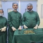 પેટમાંથી ૭ ફૂટ લંબાઈનો કૃમિ દૂર કરી આંતરડામાં સર્જાયેલો અવરોધ દૂર કરાયો