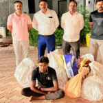 આધાર પુરાવા વગરના તાંબા તથા એલ્યુમીનીયમના વાયરો સાથે એક ઇસમને પકડી પાડતી LCB પશ્ચિમ કચ્છ ભુજ”