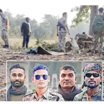 નક્સલવાદી હુમલામાં ચાર જવાન શહીદ :એક ઘાયલ