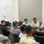 આજરોજ ભુજ નગરપાલિકા રોડલાઈટ શાખાની બેઠક મળી