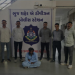 ગૌ-વંશ માસના ગુના કામેના નાસતા ફરતા આરોપીને પકડી પાડતી ભુજ શહેર એ ડીવીઝન પોલીસ.