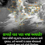 દક્ષિણ-પશ્ચિમ ચોમાસાને ગુજરાતમાં પ્રવેશ કર્યા આજે સાત દિવસ  છતાં રાજ્યના મોટા ભાગમાં ગતિ હજુ અટકેલી