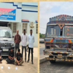 ટ્રક ચોરીના ગુનાનો ભેદ ઉકેલી આરોપીઓને મુદ્દામાલ સાથે પકડી પાડતી નખત્રાણા પોલીસ