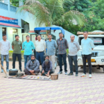 માધાપર પોલીસ સ્ટેશન વિસ્તારના પૈયા ગામમાંથી ગૌવંશનુ કતલખાનુ ઝડપાયું
