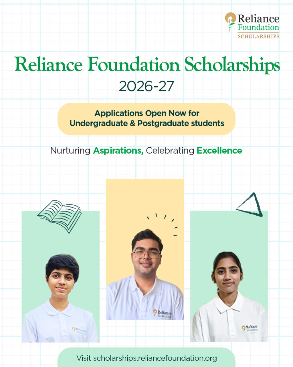 Image - Reliance Foundation Scholarships 2026-27