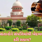 મા-બાપ સંતાનોને મિલકતમાંથી બેદખલ કરી શકે