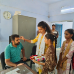 એસ.એસ.પી.એ. હાઈસ્કૂલ દ્વારા રાખડી સ્પર્ધા સાથે નિરોણા પોલીસ સ્ટેશનમાં રક્ષાબંધનની ઉજવણી