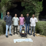 હરિપર ગામની સીમમાંથી દેશી બનાવટની મજલ લોડ બંદુક (અગ્નિશસ્ત્ર) સાથે એક ઇસમ ઝડપાયો