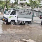 ભુજના મુખ્ય ચાર માર્ગીય રસ્તાની દયનીય હાલત
