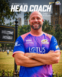 Luke Williams - Head Coach, Mumbai Indians, WPL