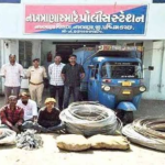 નખત્રાણાની વીજ કંપનીના સ્ટોરમાંથી થયેલી વાયર ચોરીનો ભેદ ઉકેલી લીધો