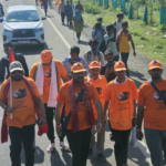 મોદી સાહેબના દીર્ઘાયુષ્ય માટે ભુજથી નીકળેલી આ સેવા સંકલ્પ પદયાત્રા