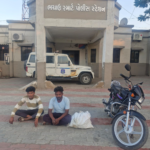 છળકપટ કે ચોરીથી મેળવેલ કોપરના જથ્થા સાથે બે આરોપીઓને પકડી પાડતી ભચાઉ પોલીસ